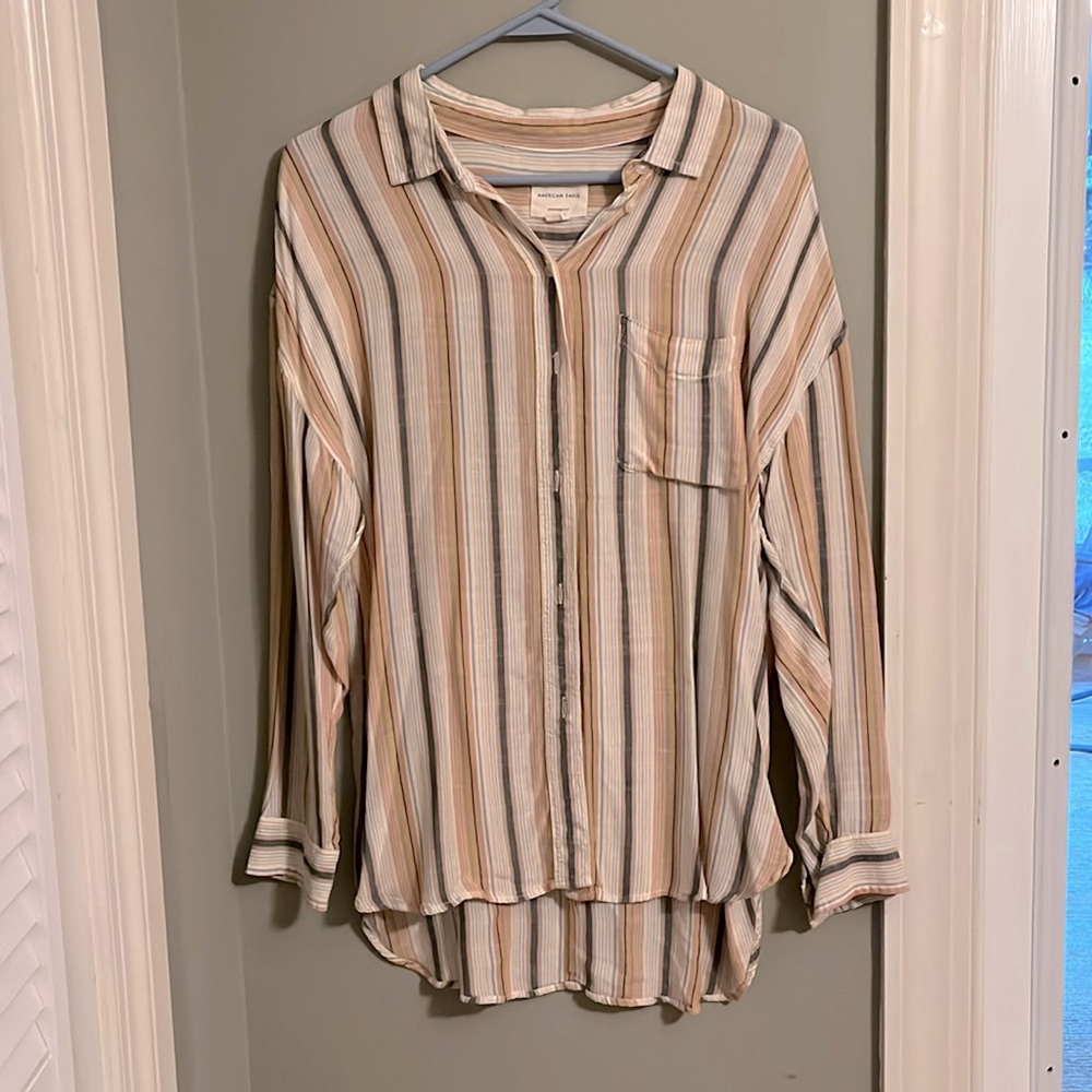 American Eagle Button Down Shirt